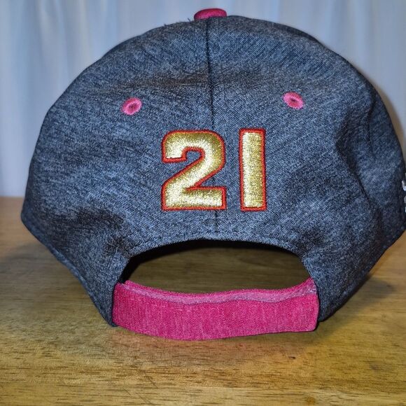 New Era Nascar Ford Motorcraft 21 Blaney Velcroback Hat - New - Picture 4 of 8